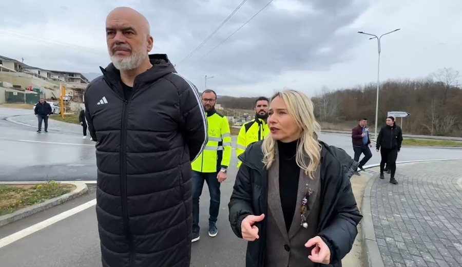 Rrugë e re nga Lundra drejt autostradës Tiranë-Elbasan dhe Unazës, Rama inspekton punimet
